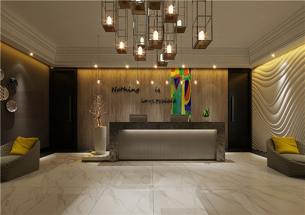 乌海西夏文化宫酒店装修设计|艺术与线条的完美结合。