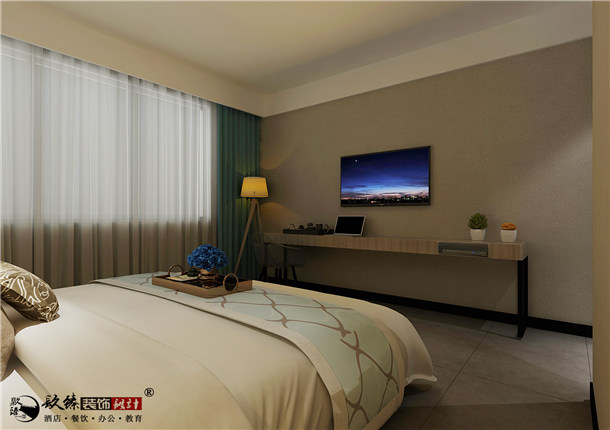 乌海白云酒店装修设计|在有限的空间中创造出完美的功能，高雅、典雅的风格，极富个性和舒适的环境。