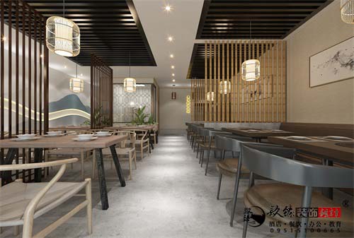 乌海川香居餐厅设计方案鉴赏|自然淳朴，食香文雅