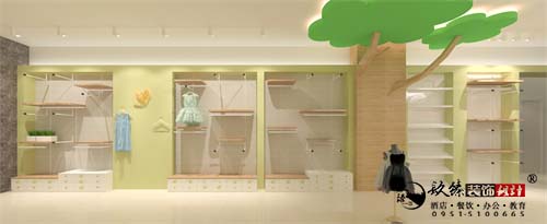 乌海米朵童装店设计方案鉴赏|乌海潮流焕新，温暖在线 